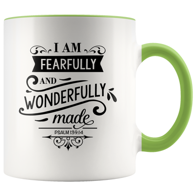 Fearfully and Wonderfully Made Coffee Mug - Adore Mugs