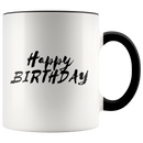 Designer Happy Birthday Coffee Mug - Adore Mugs