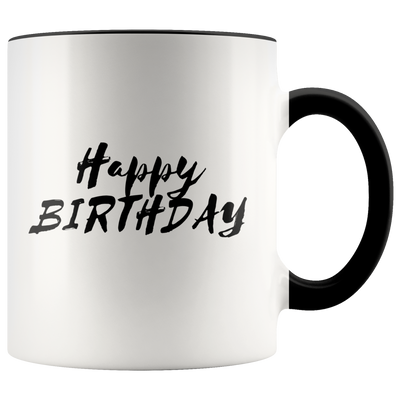 Designer Happy Birthday Coffee Mug - Adore Mugs