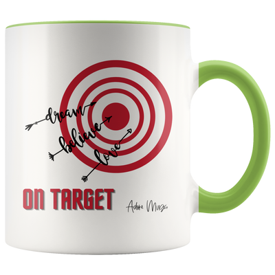 On Target Coffee Mug - Adore Mugs