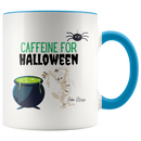 Caffeine For Halloween 11oz Coffee Mug - Adore Mugs