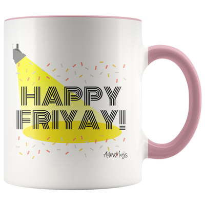 Happy Friyay Coffee Mug - Adore Mugs
