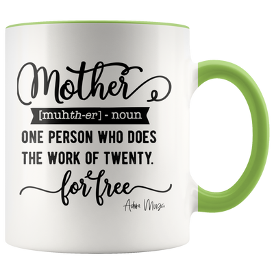 Definition of a Mother Coffee Mug - Adore Mugs