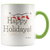 Happy Holidays Stockings Coffee Mug - Adore Mugs