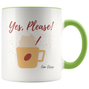 Yes, Please Coffee Mug - Adore Mugs