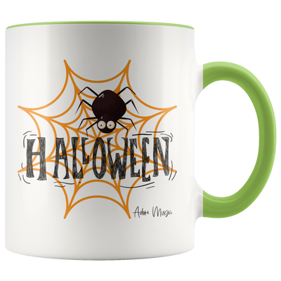 Spider Web Halloween Coffee Mug - Adore Mugs