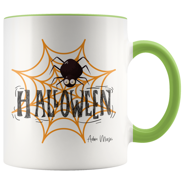 Spider Web Halloween Coffee Mug - Adore Mugs