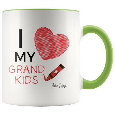 Adore Mugs I Love My Grandkids Coffee Mug - Adore Mugs