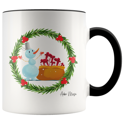 Adore Mugs Snowman With Gifts Coffee Mug - Adore Mugs