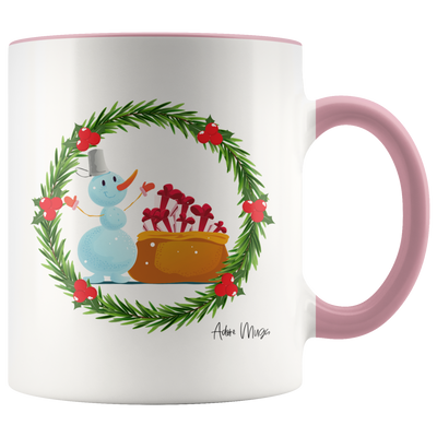 Adore Mugs Snowman With Gifts Coffee Mug - Adore Mugs