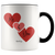 Me & You Heart's Coffee Mug - Adore Mugs