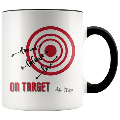 On Target Coffee Mug - Adore Mugs